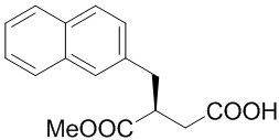 (S)-4-Methoxy-3-(2-naphthylmethyl)-4-oxobutanoic Acid